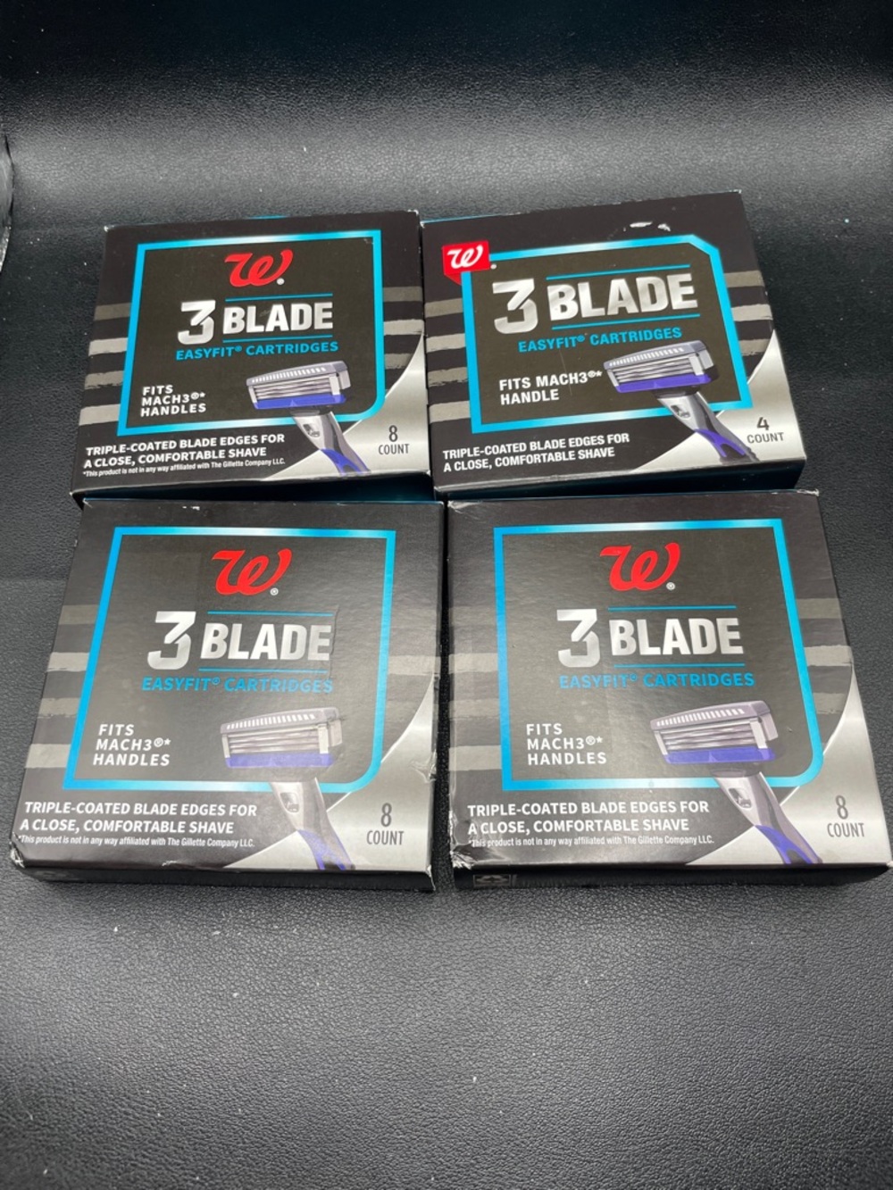 28 Refill Cartridges that fit the Gillette Mach3 Handle - Walgreens Brand
